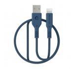 Premium MFI sertifikuotas kabelis USB - Lightning (mėlynas, 1.1m)
